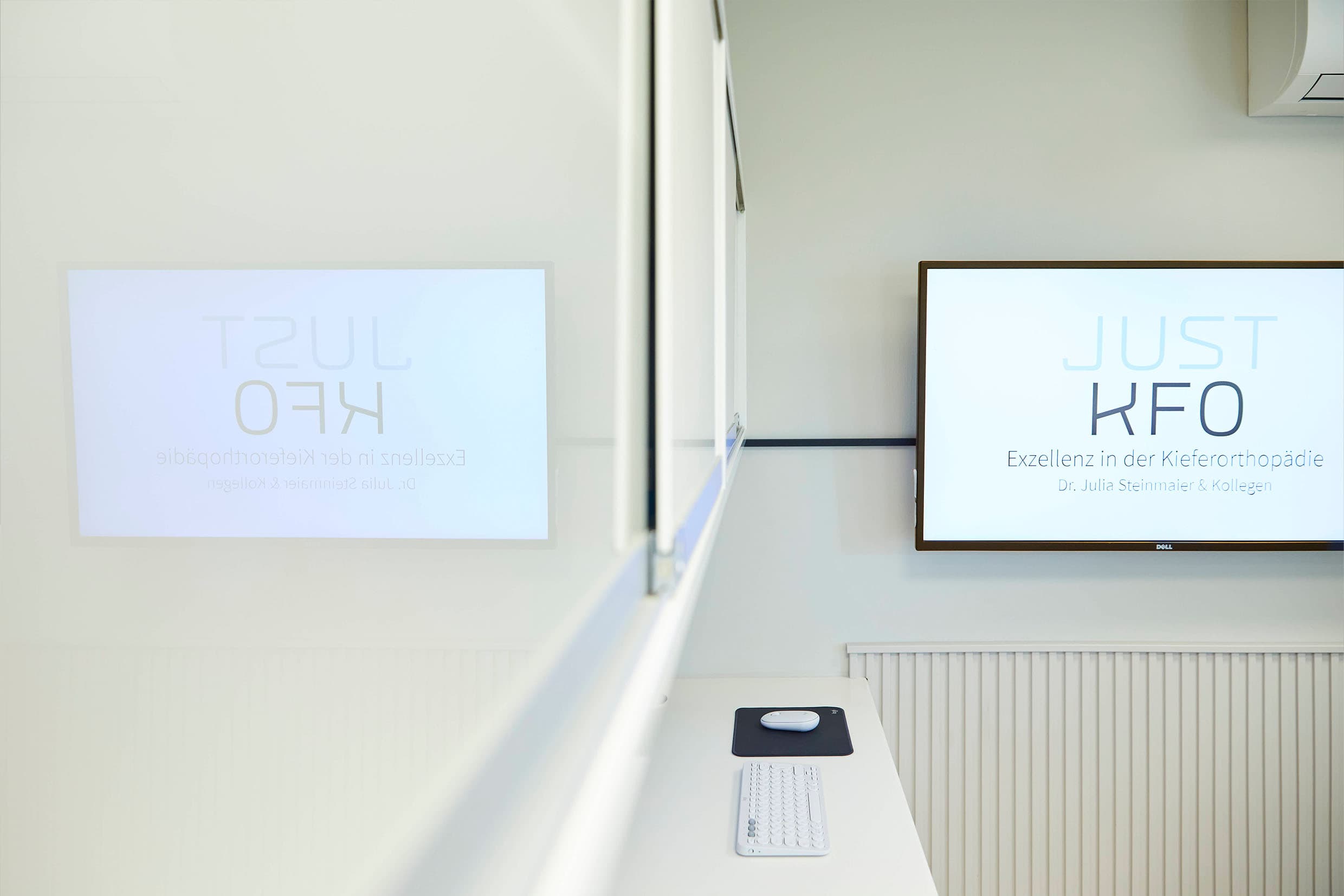 A glimpse into the JUST KFO Orthodontic Practice JUST KFO Cologne