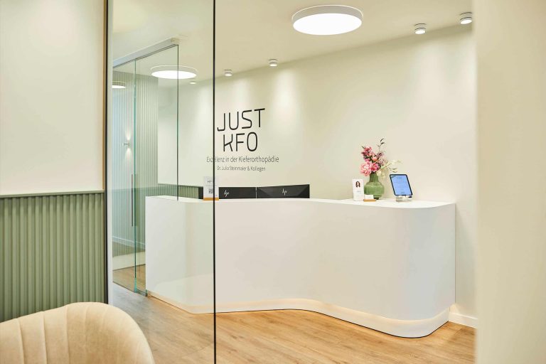 A glimpse into the JUST KFO Orthodontic Practice JUST KFO Cologne